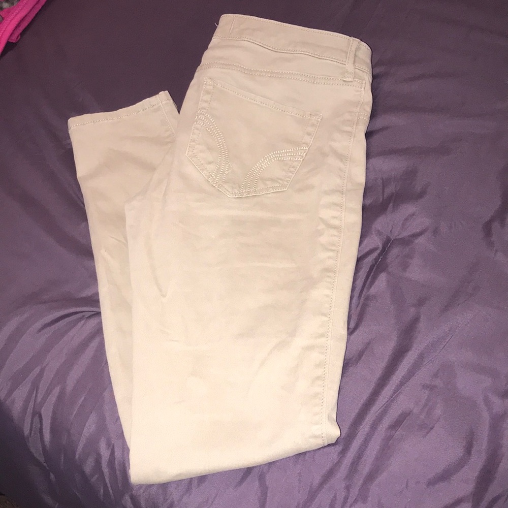 Tan hollister jeans